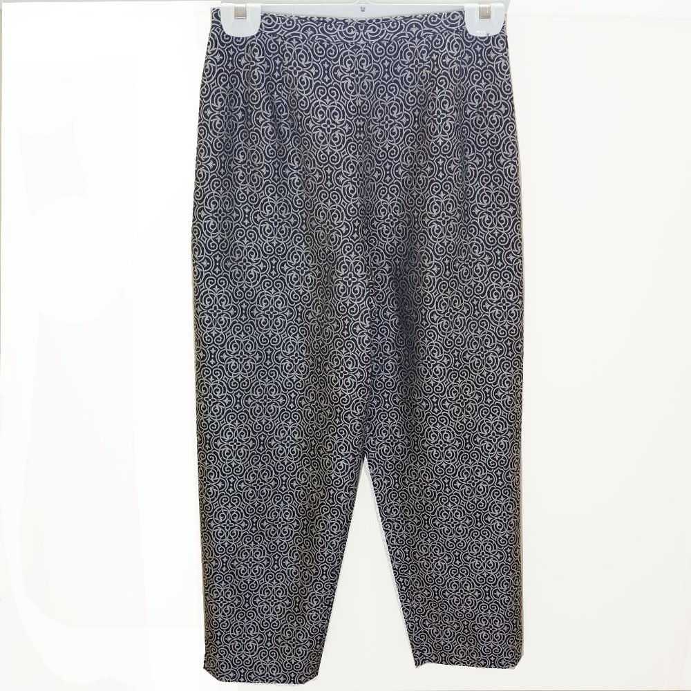 Talbots Size 4 Petite Fully Lined Silk Pants